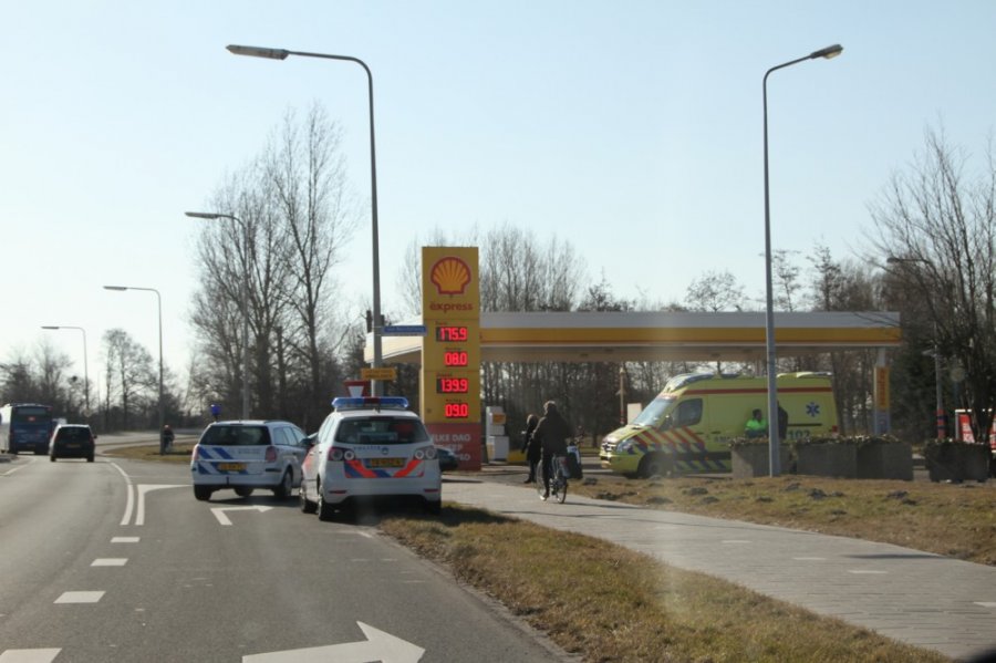 Ongeval voor Ambulancepost Noordwijk